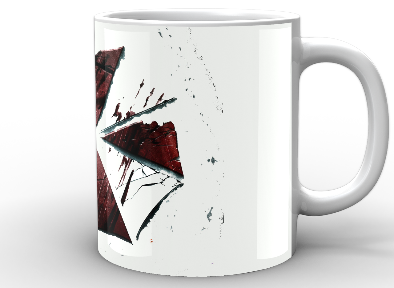 Чашка Gee! Resident Evil Обитель зла корпорация Лого Белый RE.02.006