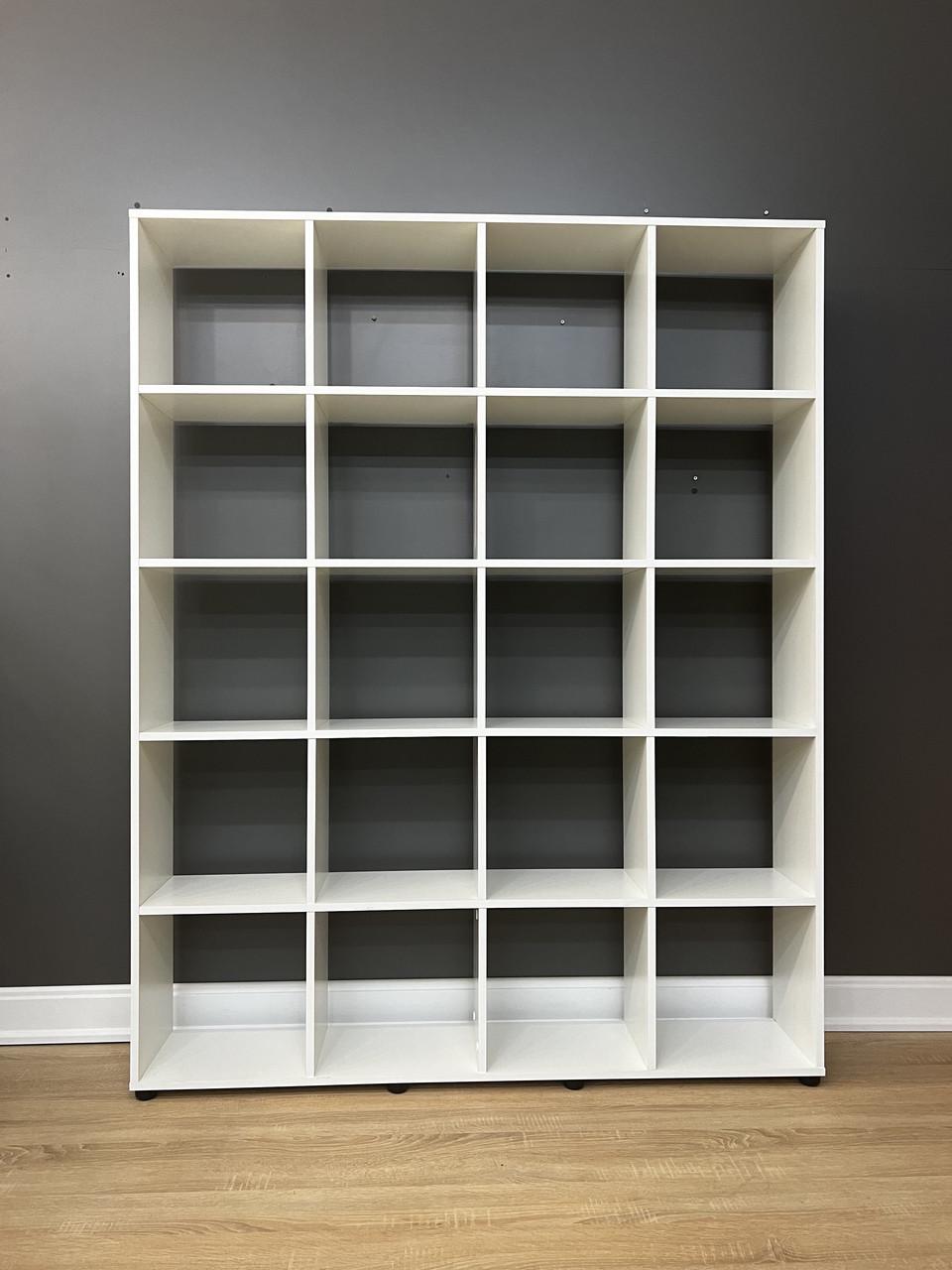 Стелаж В-20 на 20 комірок 1390х1770х252 мм Білий - фото 5 Стелаж В-20 на 20 комірок 1390х1770х252 мм Білий - фото 5