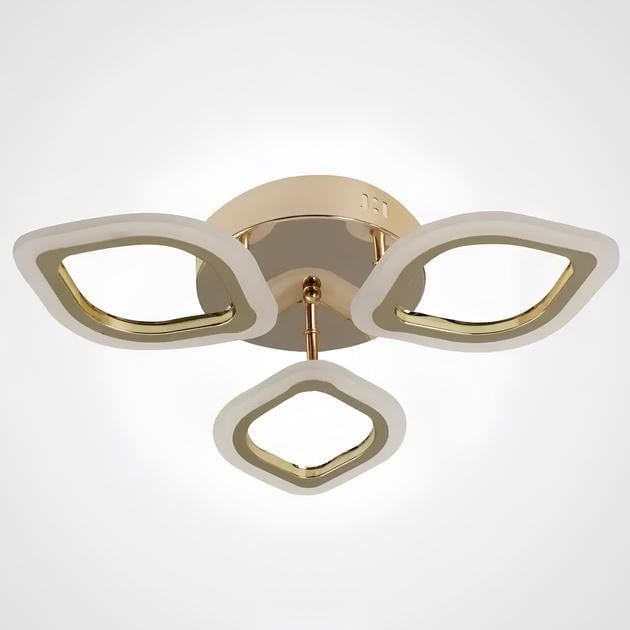 Люстра потолочная светодиодная Valeso V K39207-3 GD 42W (00000140478)