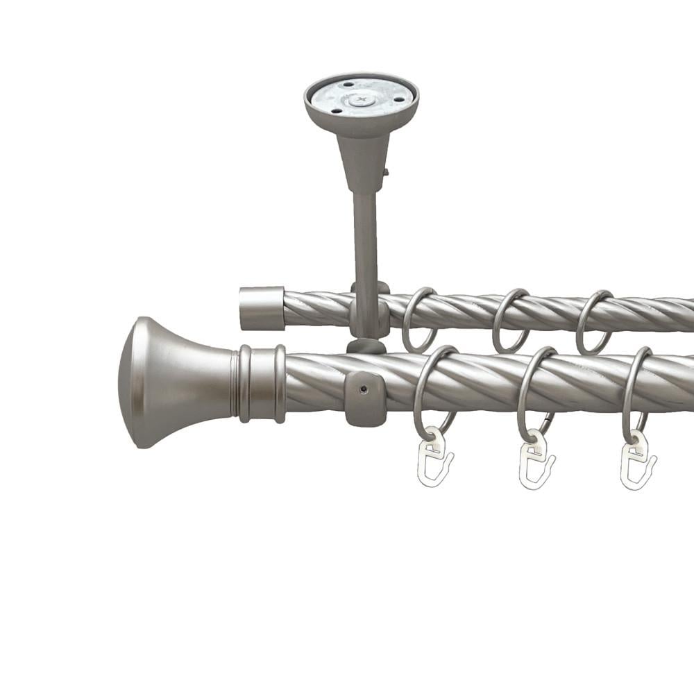 Карниз Orvit Люксор дворядний скручений 200 см Сатин (00-00024111)