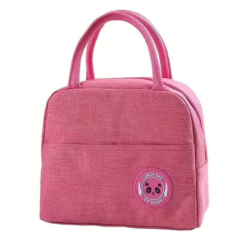 Термосумка для обідів Brivilas LUNCH BAG 22х20х12 см Рожевий (205760-рож)