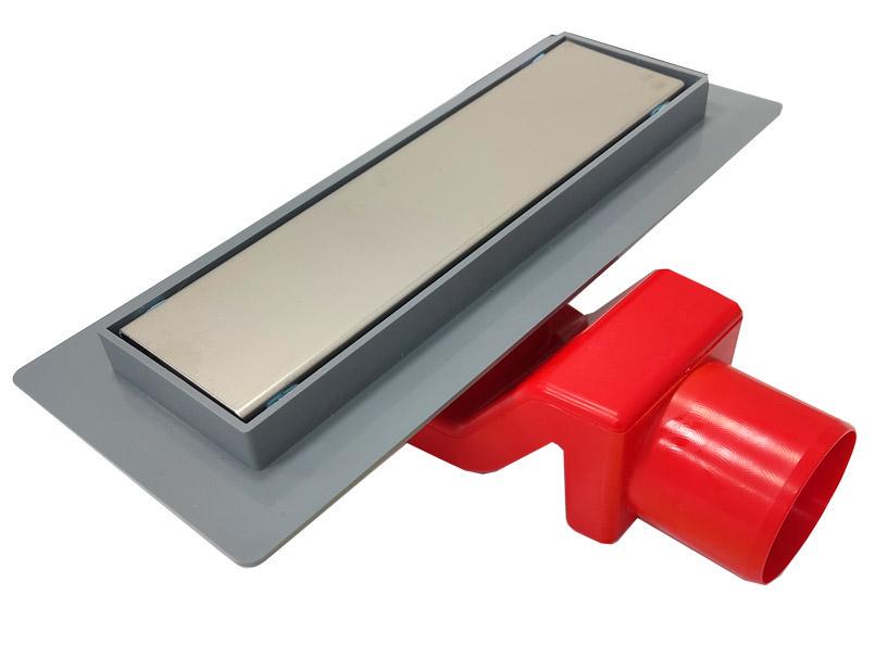 Трап душевой линейный MesaTeknik Draingate с цельной крышкой 50 мм и 330 мм (RS-MTS 59550-33F-01)