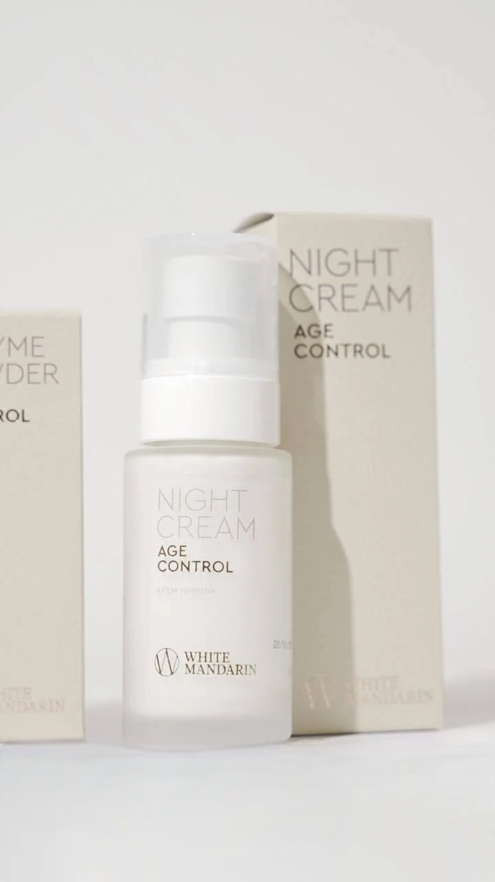 Крем ночной антивозрастной для подтягивающего лица White Mandarin Age Control Night Cream 50 мл (2579269715) - фото 2