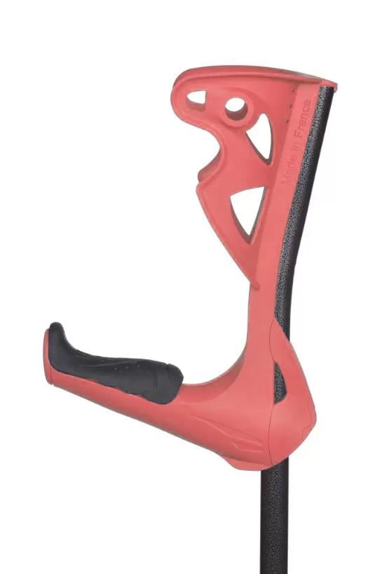 Милиця підлокітна FDI Opti Comfort Premium з м'якою ручкою Червоний