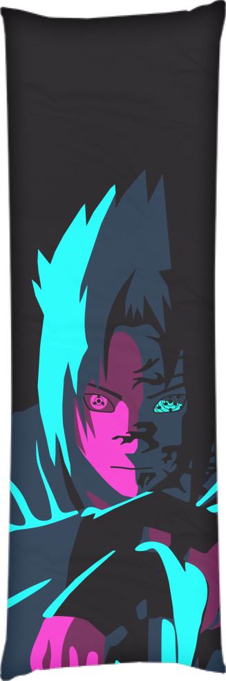 Подушка дакимакура Sasuke Neon 60x180 см (14101983)
