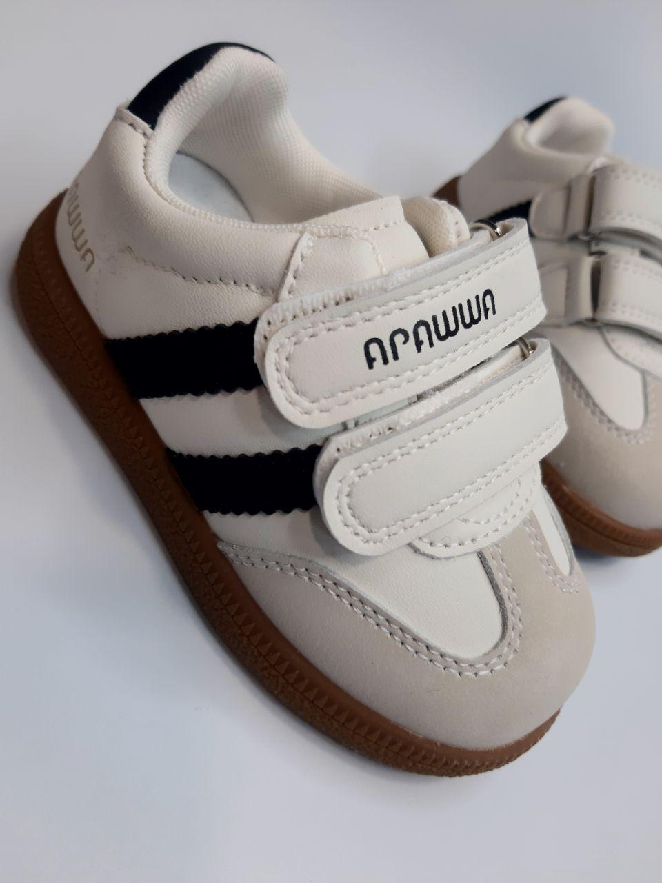 Кроссовки для мальчика Apawwa р. 24 15,3 см Бежевый (0351 beige) - фото 4
