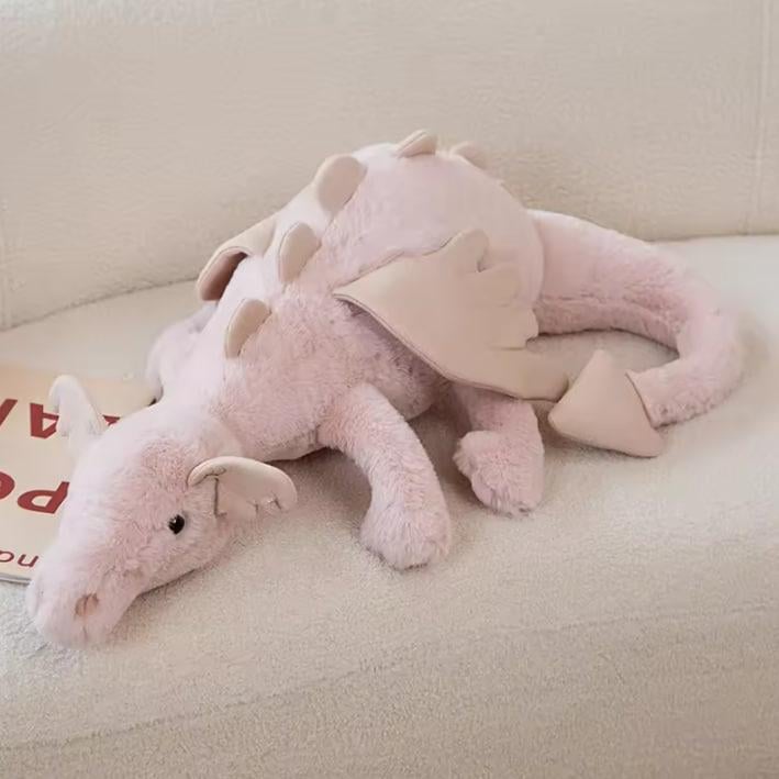 Мягкая игрушка Дракон 30 см Розовый (Drg30PI)