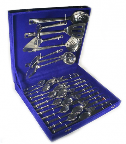 Набір столових приборів у валізі A-PLUS 72 пр. RSK-020