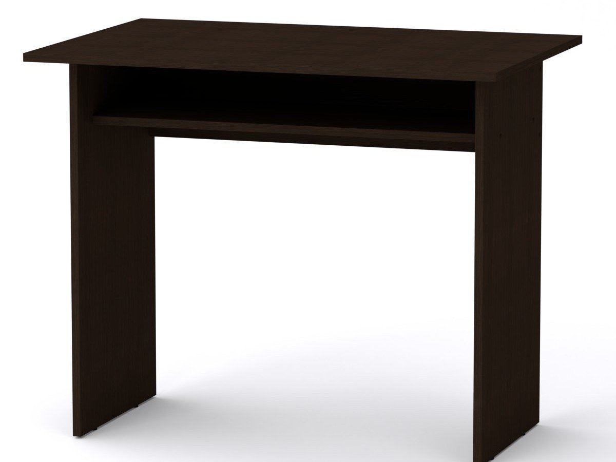 Стіл письмовий Компанит МО 4 90х60х73,6 см Венге темний - фото 1