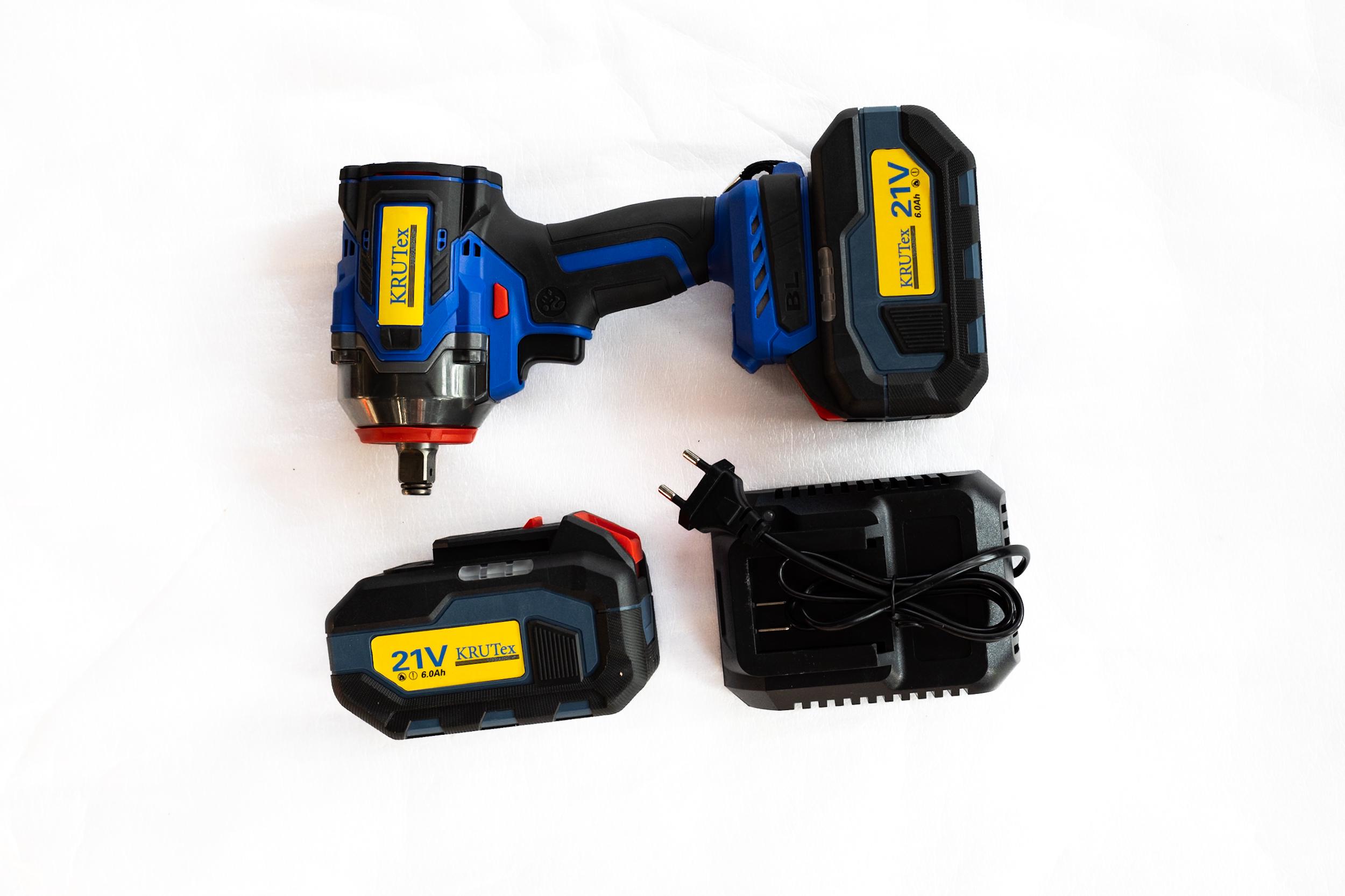 Гайковерт ударный аккумуляторный 650Нм (4838586703956)