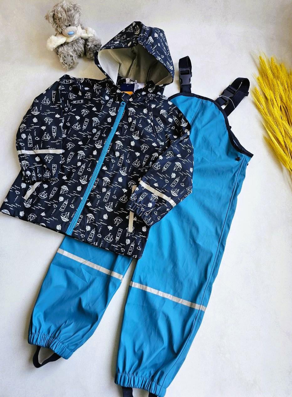 Дощовик-комплект для хлопчика Lupilu без утеплення 98-104 см (20601616)