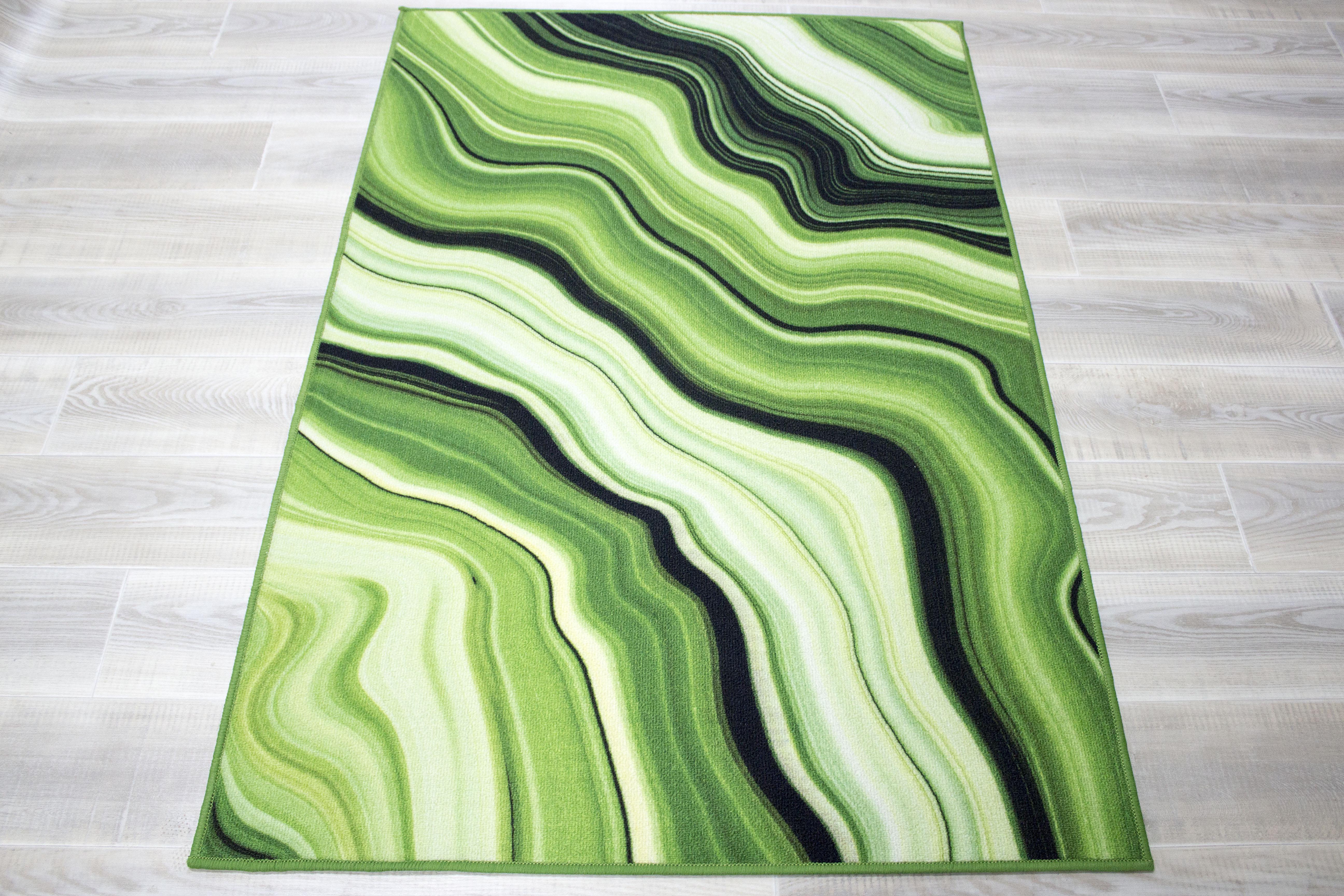 Килимок Print Digital 100x150 см Малахітовий мармор (24167097) - фото 6 Килимок Print Digital 100x150 см Малахітовий мармор (24167097) - фото 6