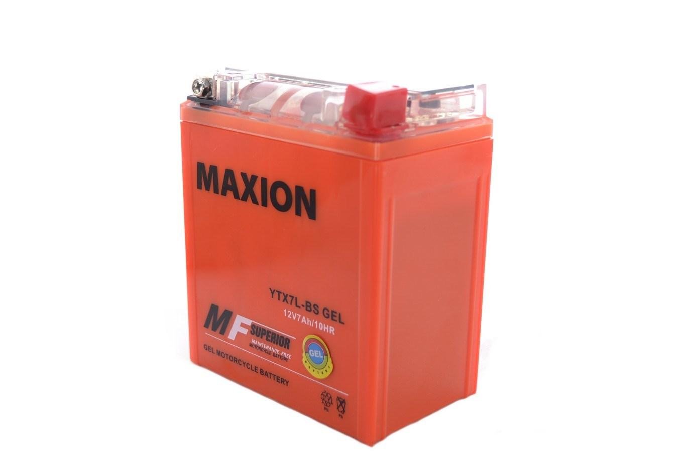 Мото аккумулятор MAXION YTX 7A+D2:D38h GEL YTX7L-BS (29910) - фото 4 Мото аккумулятор MAXION YTX 7A+D2:D38h GEL YTX7L-BS (29910) - фото 4