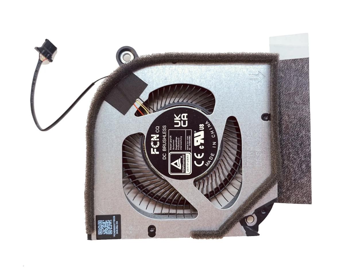 Вентилятор для ноутбука Acer Predator Triton 300 SE PT316-51S GPU пластик (16201)