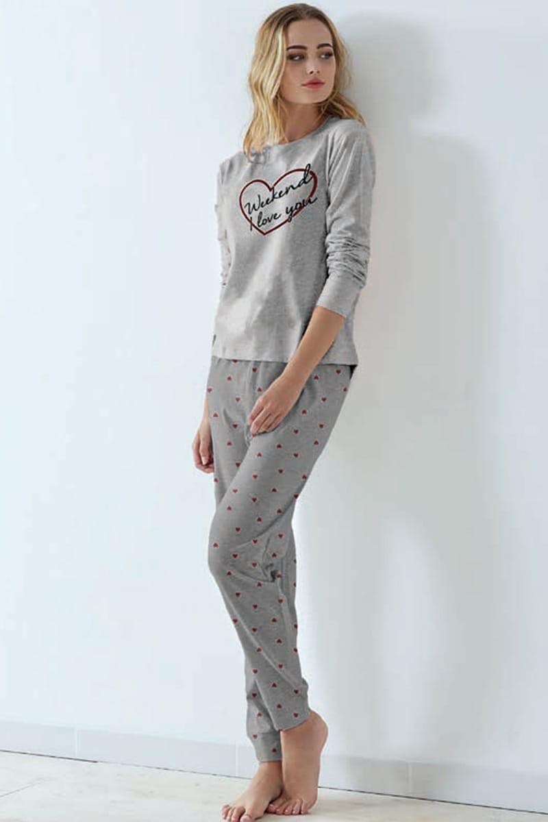 Комплект Enrico Coveri джемпер/брюки р. 46/L Сірий (71378)