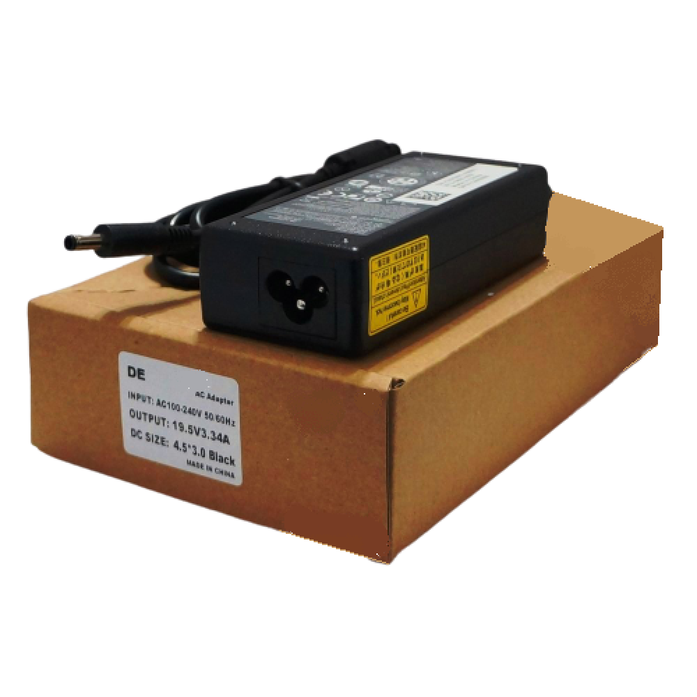 Блок питания для ноутбуков Dell 19,5V 3,34A 4,5x3,0 мм