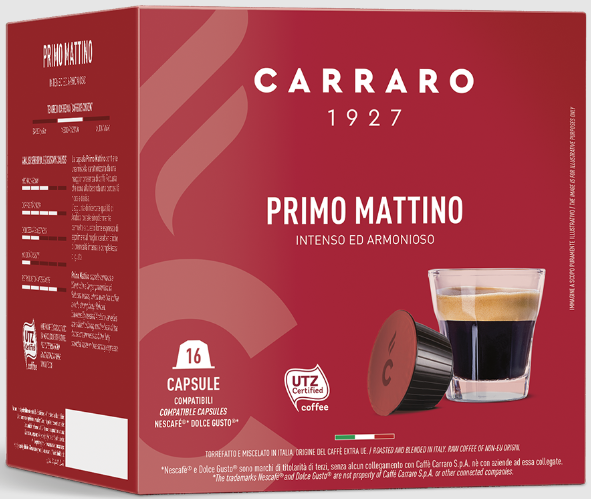 Кофе в капсулах Dolce Gusto Carraro Primo Mattino 16 капсул (car90023) Кофе в капсулах Dolce Gusto Carraro Primo Mattino 16 капсул (car90023)