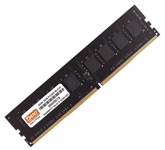 Оперативная память Dato DDR4 16GB/3200 (DT16G4DLDND32)