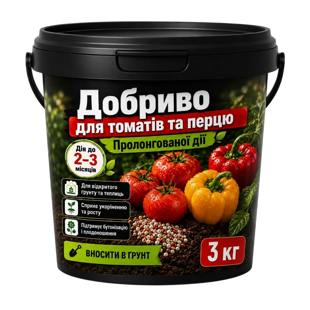 Удобрение Пролонгированное действие для томатов и перцев 3 кг (R52125)