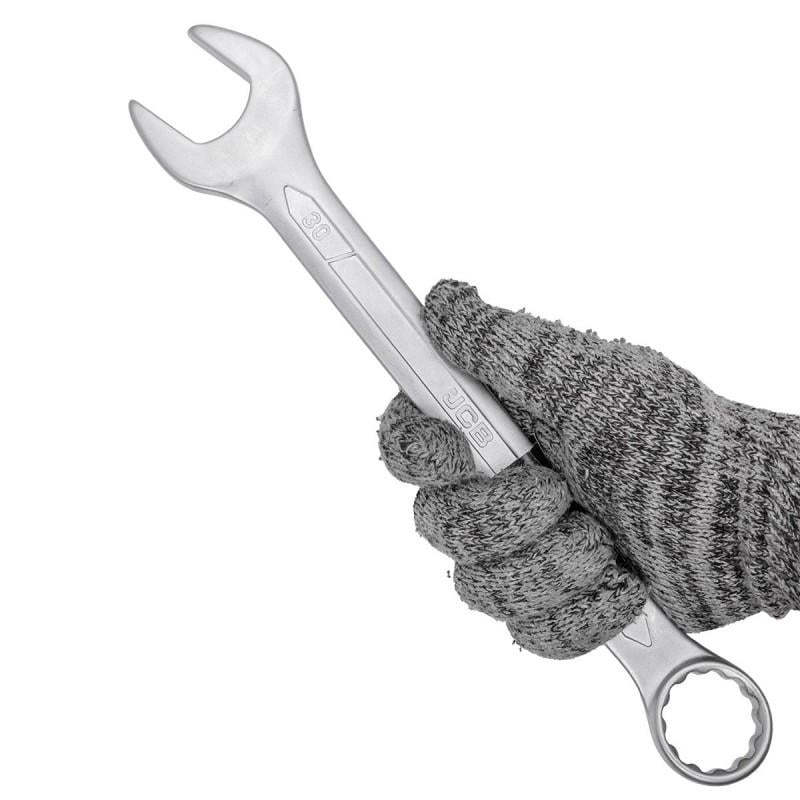 Ключ рожково-накидний JCB (BAMFORD) Tools CR-V штампований 30 мм (75530) - фото 4 Ключ рожково-накидний JCB (BAMFORD) Tools CR-V штампований 30 мм (75530) - фото 4