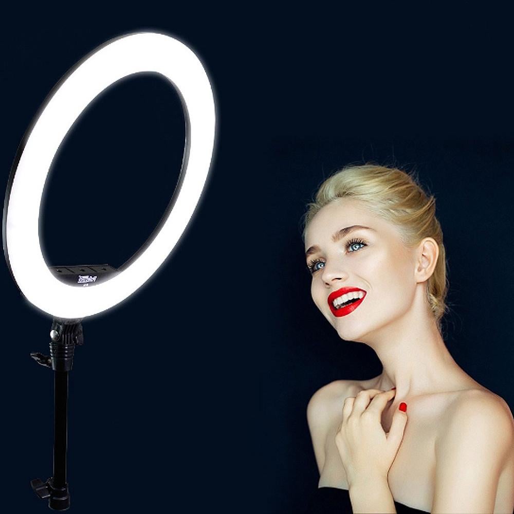 Кільцева лампа Ring Fill Light SL300 USB 30 см з кріпленням телефону + Bluetooth пульт + штатив 2 м - фото 8