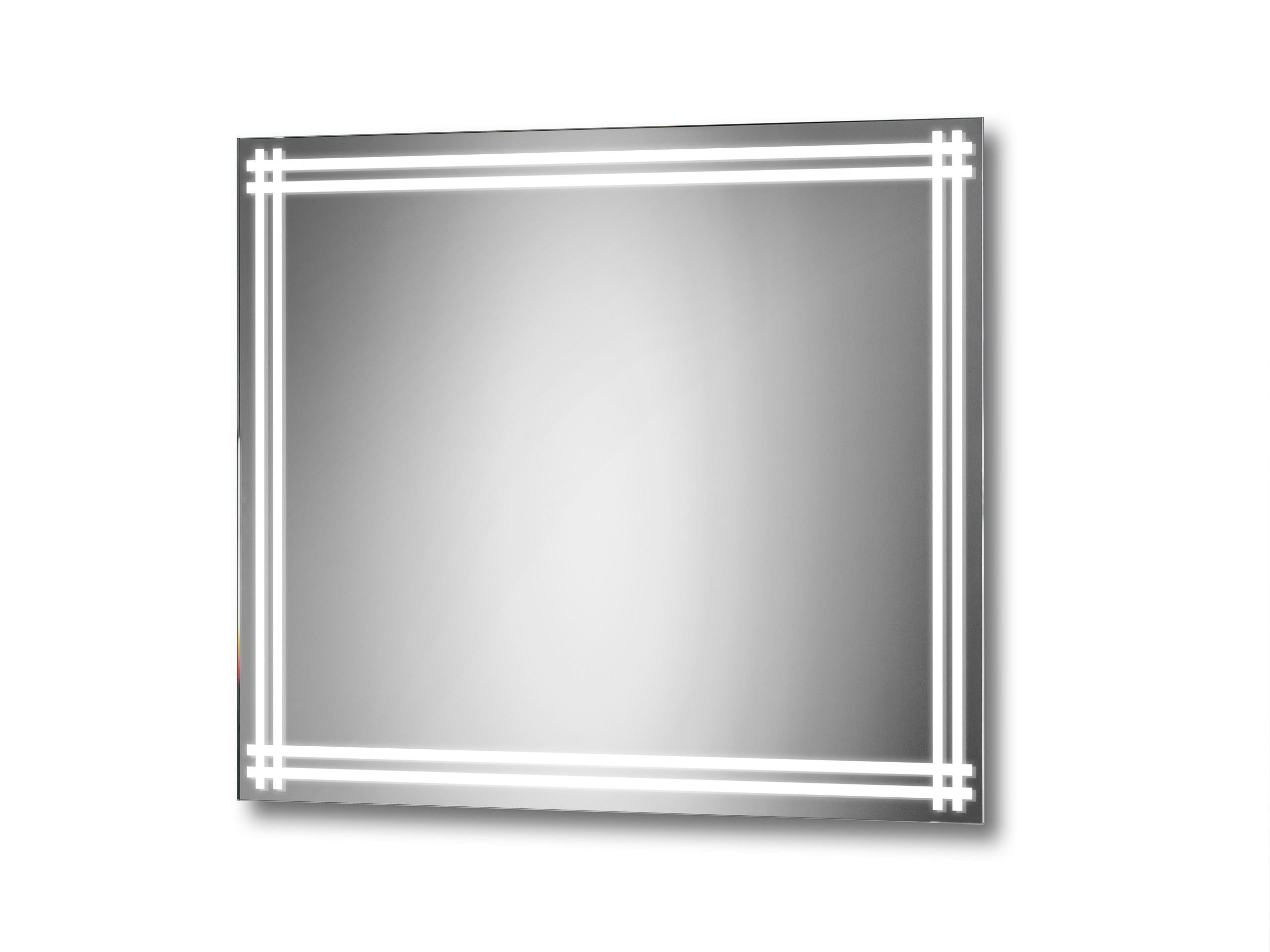 Зеркало Dim Dzerkal ORIA с LED-подсветкой 50х70 см (8349)