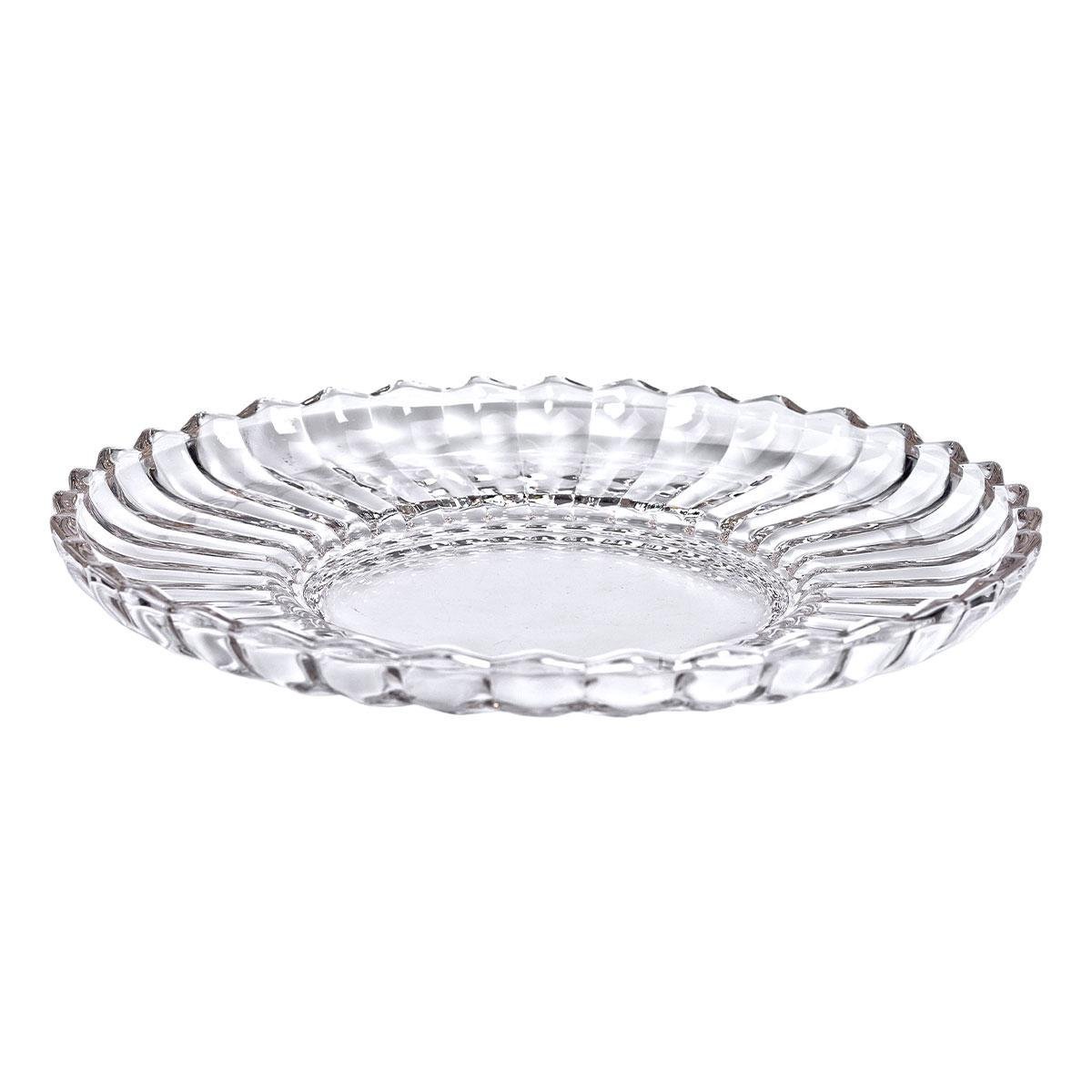 Блюдо сервировочное круглое HP-YH-32 Ø 28 см Прозрачный (A-033635) - фото 3 Блюдо сервировочное круглое HP-YH-32 Ø 28 см Прозрачный (A-033635) - фото 3