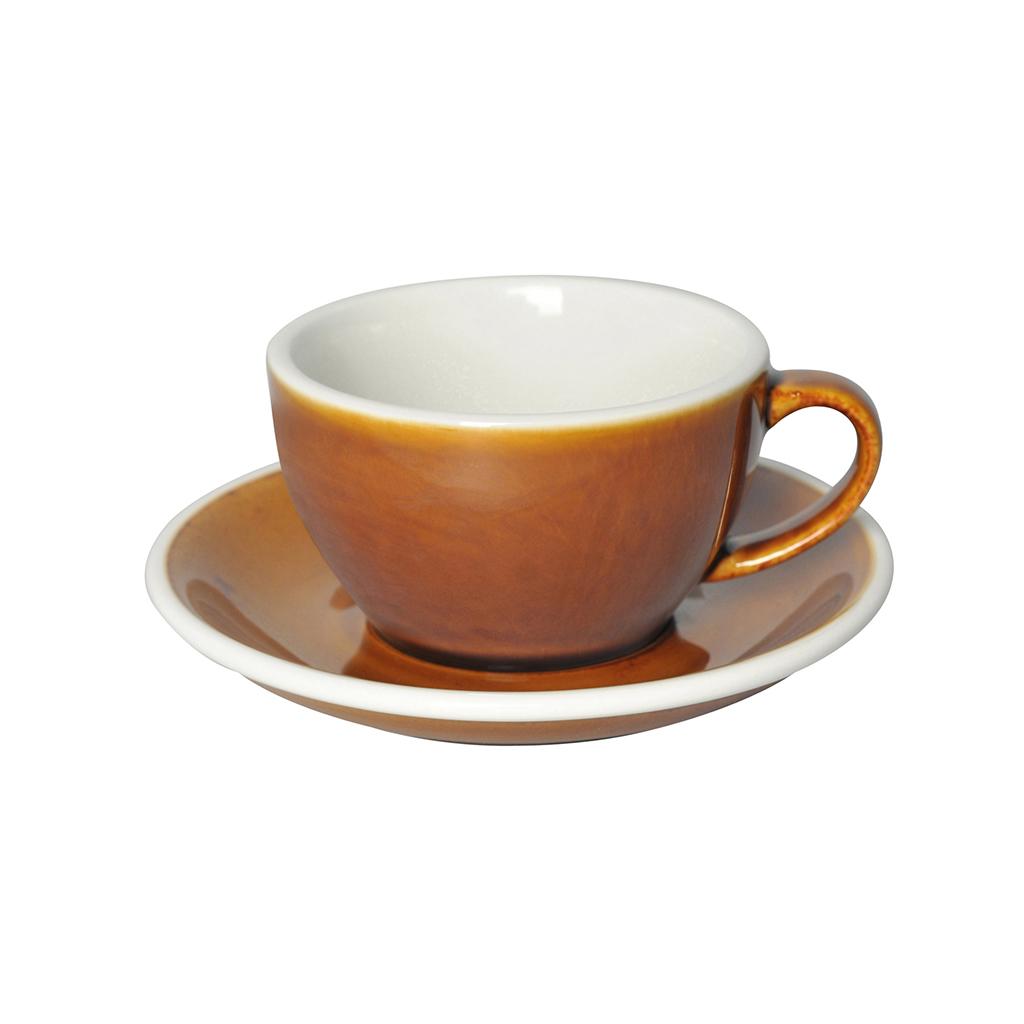 Набор Loveramics EGG Cappuccino Cup and Saucer чашка и блюдце 250 мл Potters Colours Карамель