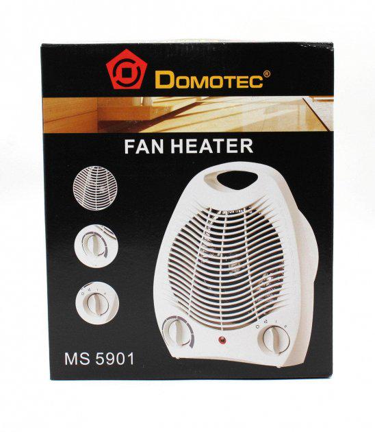 Тепловентилятор Domotec MS 5901 2000 Вт з терморегулятором Білий - фото 6