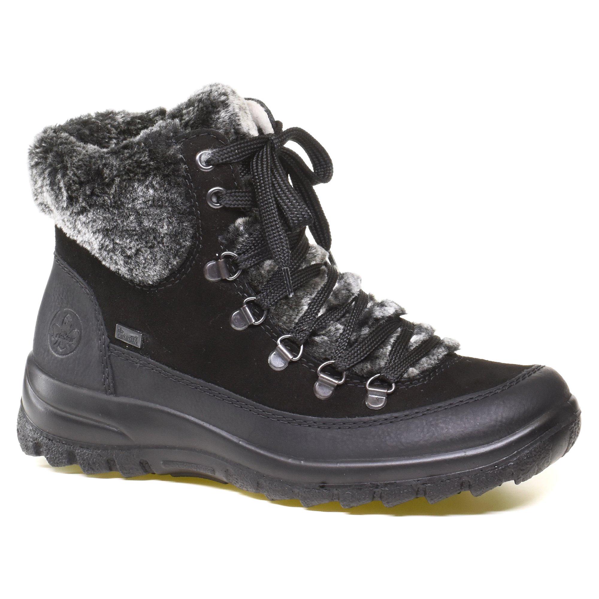 Ботинки зимние женские Rieker р. 39 Черный (013367-39)