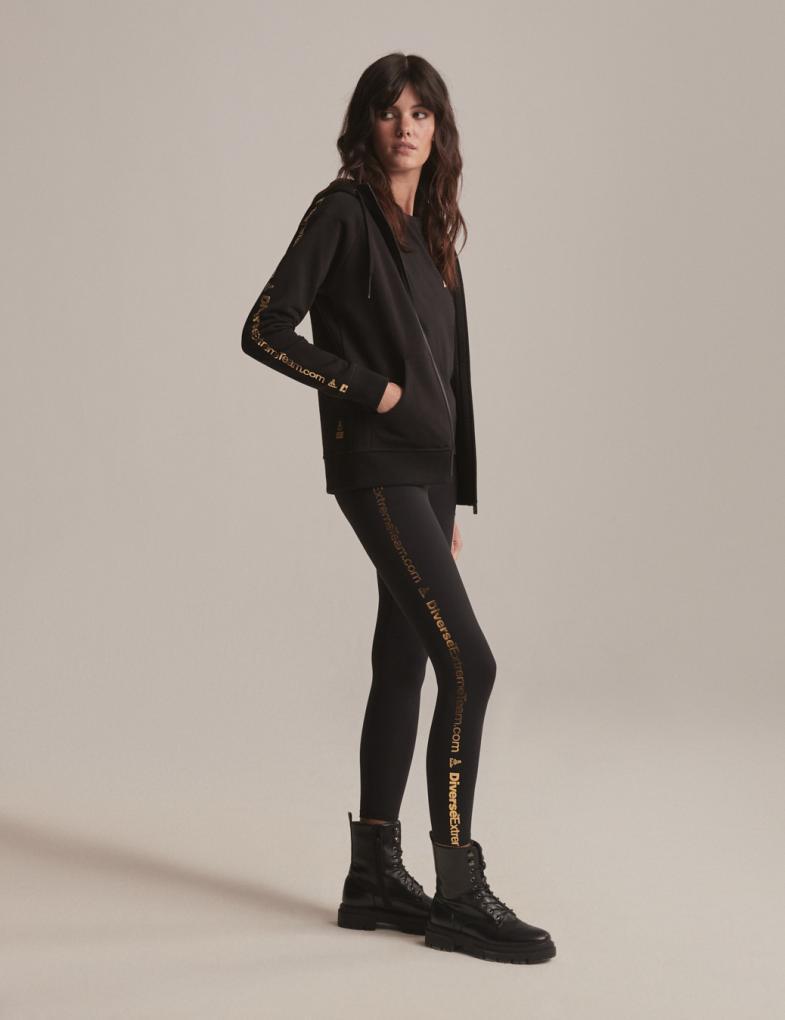 Толстовка женская Diverse DKR VIP 51 XL Чорний (5902598936585) - фото 5