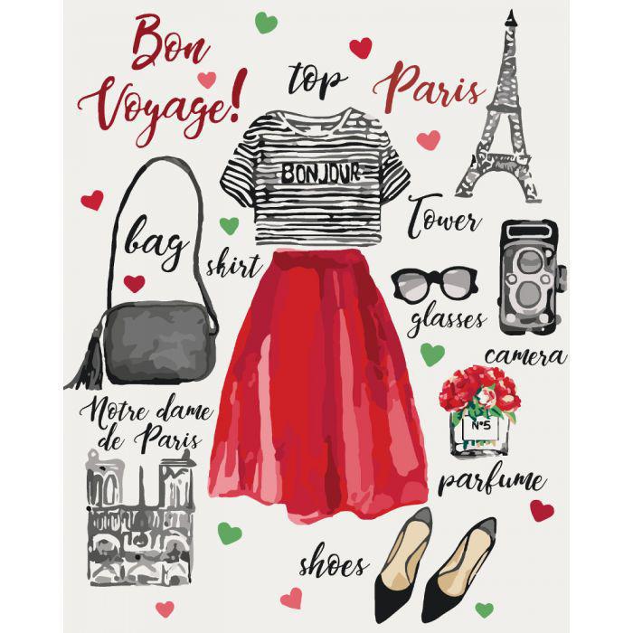 Картина по номерам Идейка Bon voyage 40x50 см (skl-КНО5527)