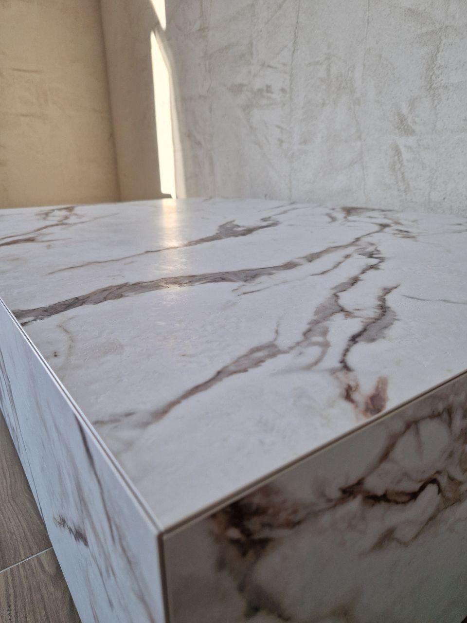 Столик журнальний Cubus 800х1200 мм Білий - фото 7