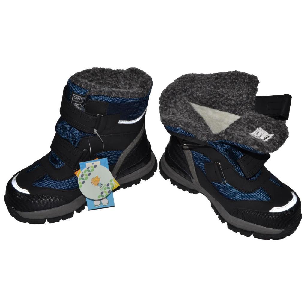 Черевики зимові С-Т96-60-В р. 34 21,7 см Dark Blue (102-9660-02) - фото 3 Черевики зимові С-Т96-60-В р. 34 21,7 см Dark Blue (102-9660-02) - фото 3