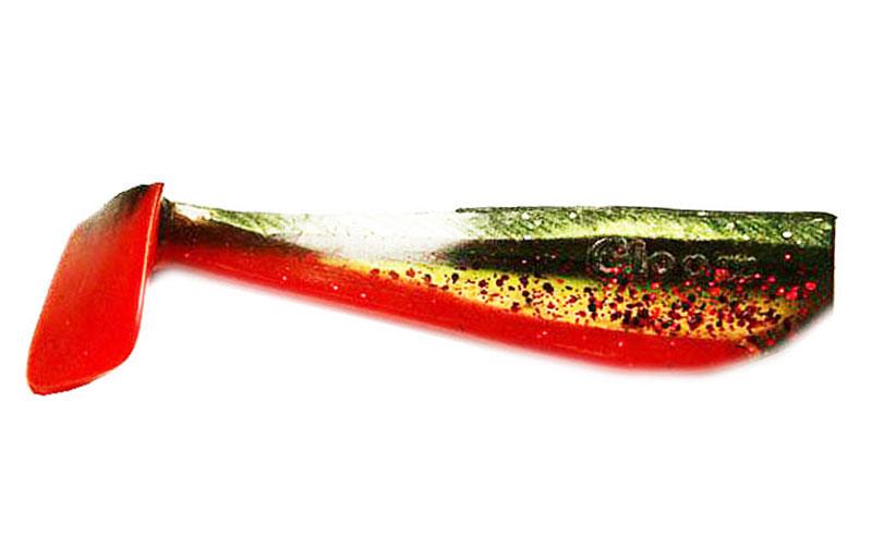 Силіконовий віброхвіст Fox Gloom №070 8 см Кавуновий арлекін (260440)