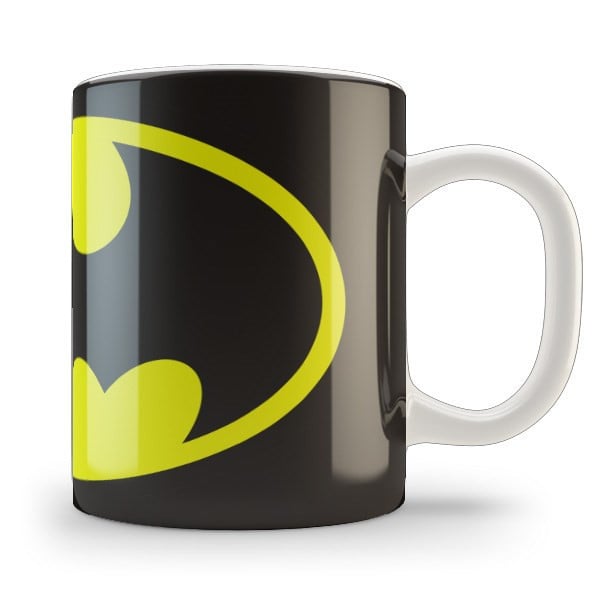 Чашка GeekLand Бэтмен желтый знак 330 мл