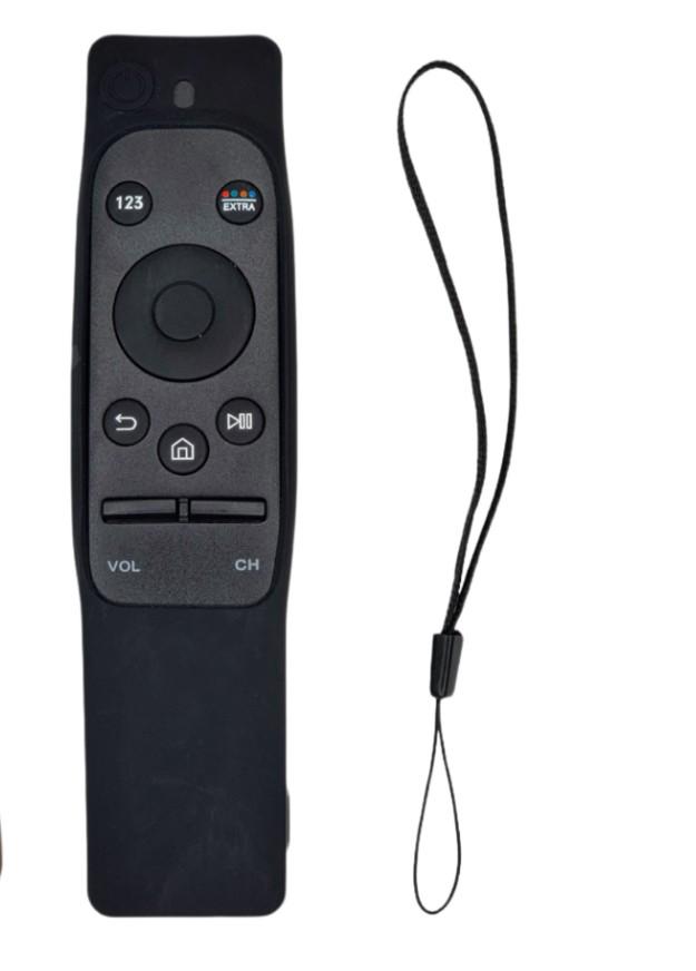 Чехол для пультов SAMSUNG BN59-01259B 01312F силиконовый защитный Черный (5017)