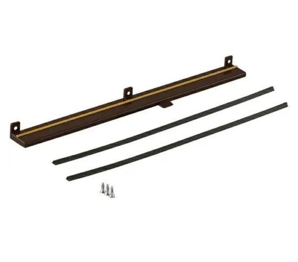 Приточный клапан проветривания пластиковых окон New-air Коричневый (1085)