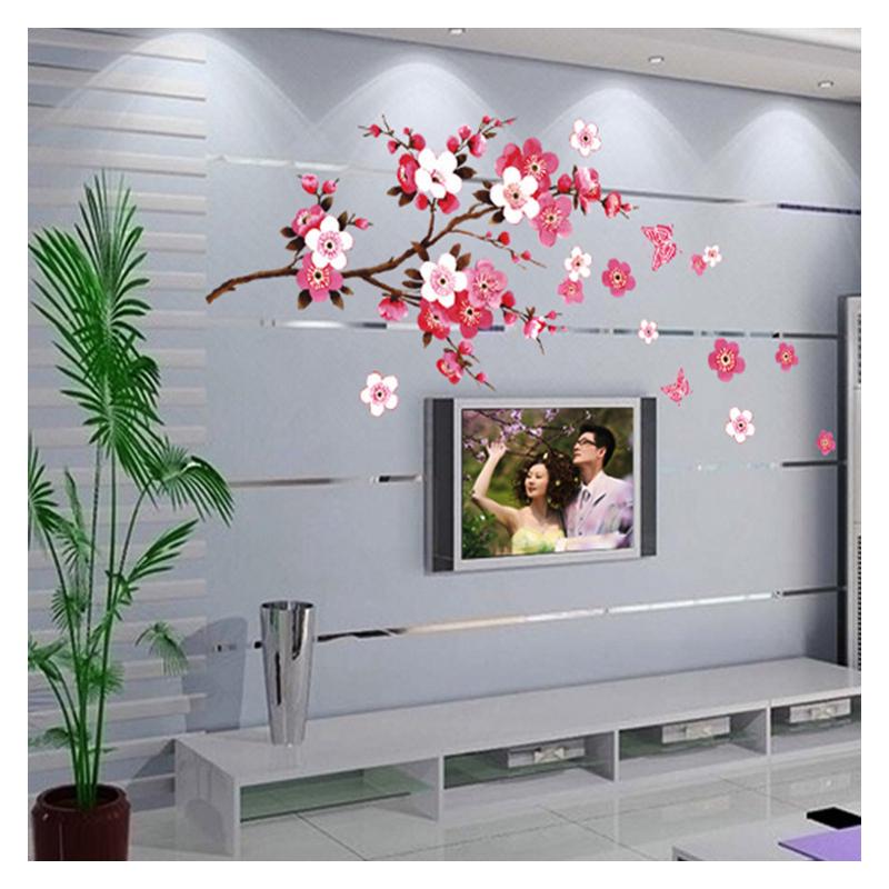 Наклейка интерьерная на стену Green Life Цветущий персик 75х165 см (AY9053) - фото 10 Наклейка интерьерная на стену Green Life Цветущий персик 75х165 см (AY9053) - фото 10