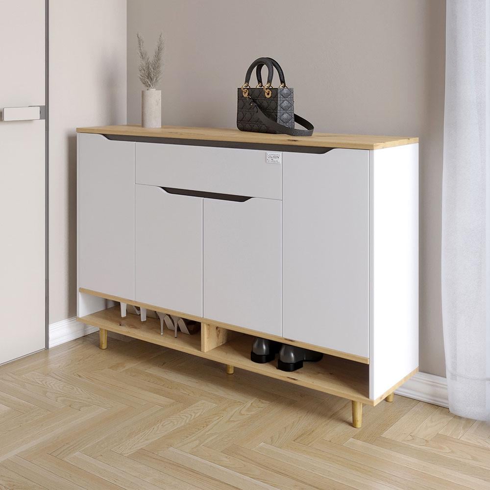 Тумба для взуття у передпокій Lion Салліван Тумба-2 Німфея Альба (000-000-2279)