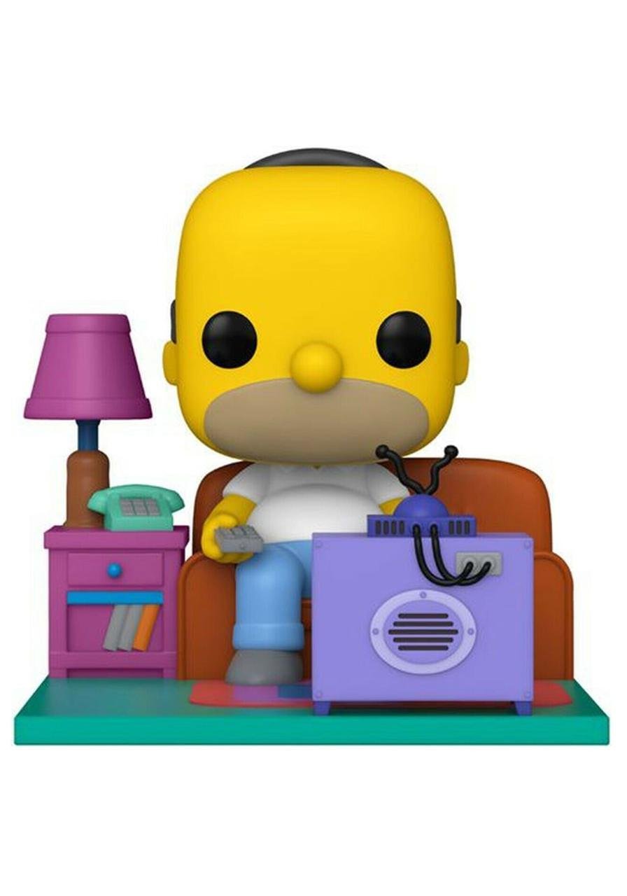 Фигурка Funko Pop Deluxe The Simpsons: Couch Homer Watching TV 909 10 см (S M 909)