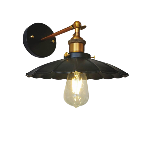 Настенный светильник Бра Light House BK Черный/Бронзовий (SWT-18415)