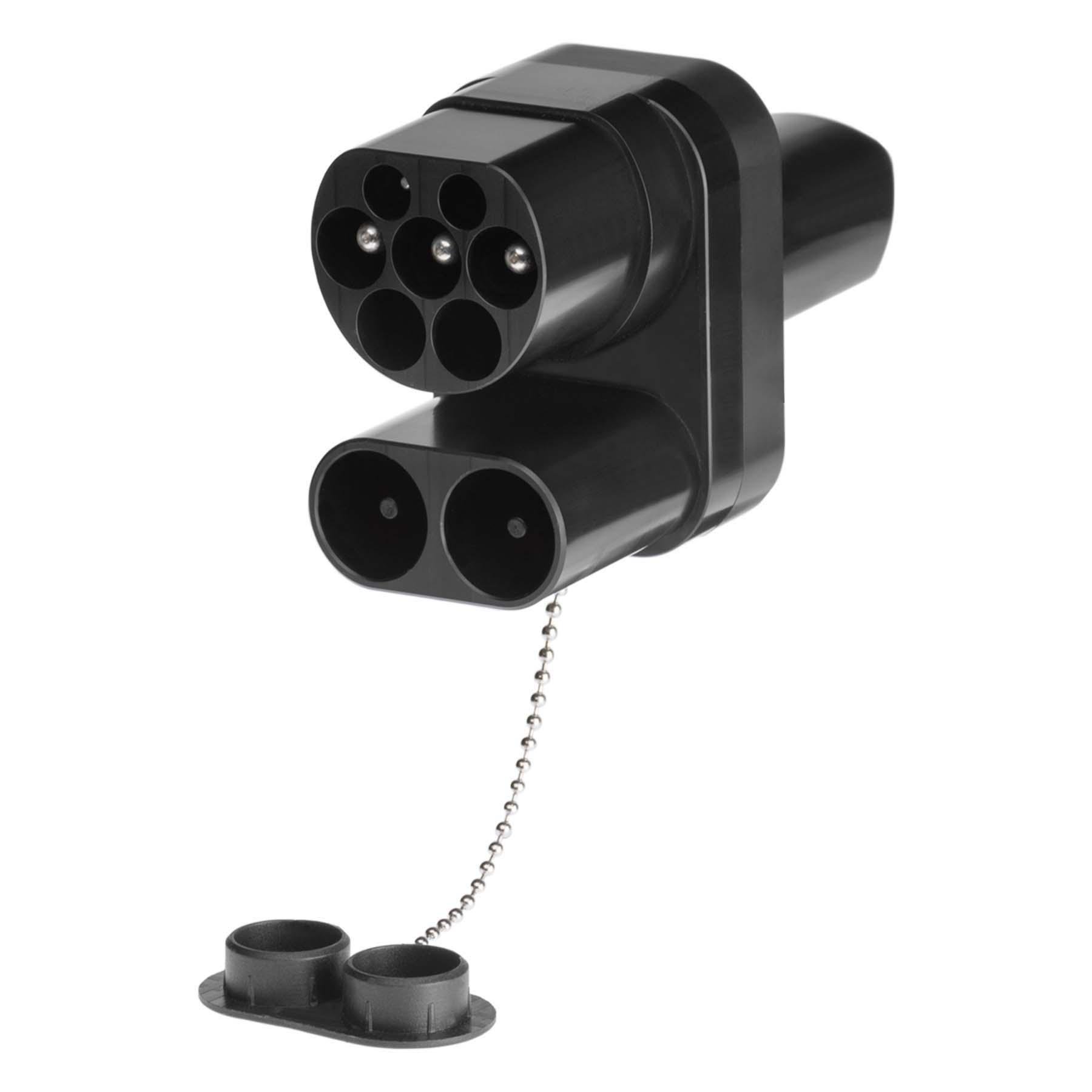 Перехідник CCS2-TESLA DC+AC Olink (MED005672) - фото 1 Перехідник CCS2-TESLA DC+AC Olink (MED005672) - фото 1