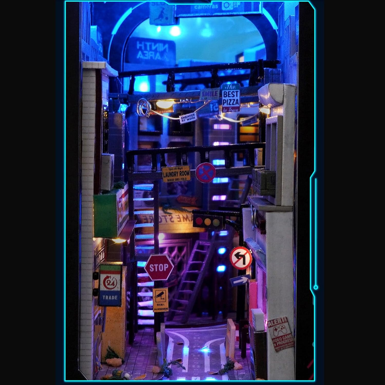 Румбокс 3D Кіберпанк з підсвічуванням (2526388916) - фото 5 Румбокс 3D Кіберпанк з підсвічуванням (2526388916) - фото 5