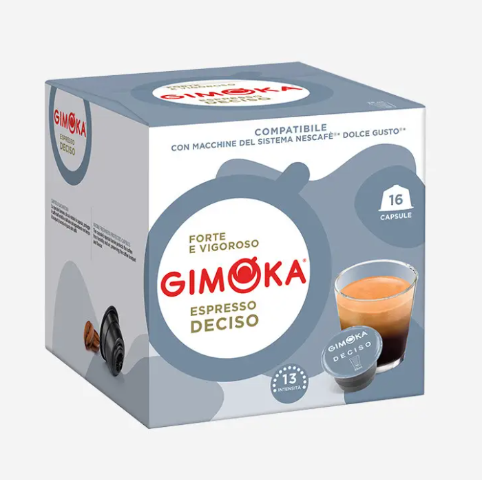 Кава у капсулах Dolce Gusto Gimoka Deciso 16 шт. (Е-178)