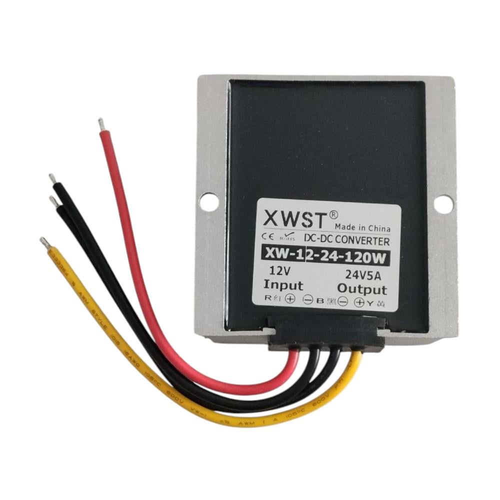 Конвертер повышающий DC-DC XWST 12V на 24V 5A 120W