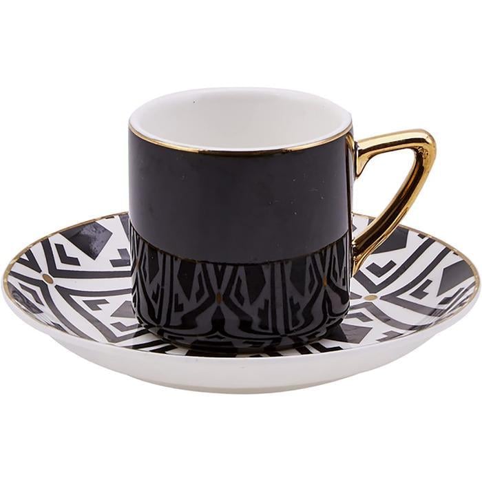 Чашка с блюдцем для эспрессо KARACA фарфор (2638602)