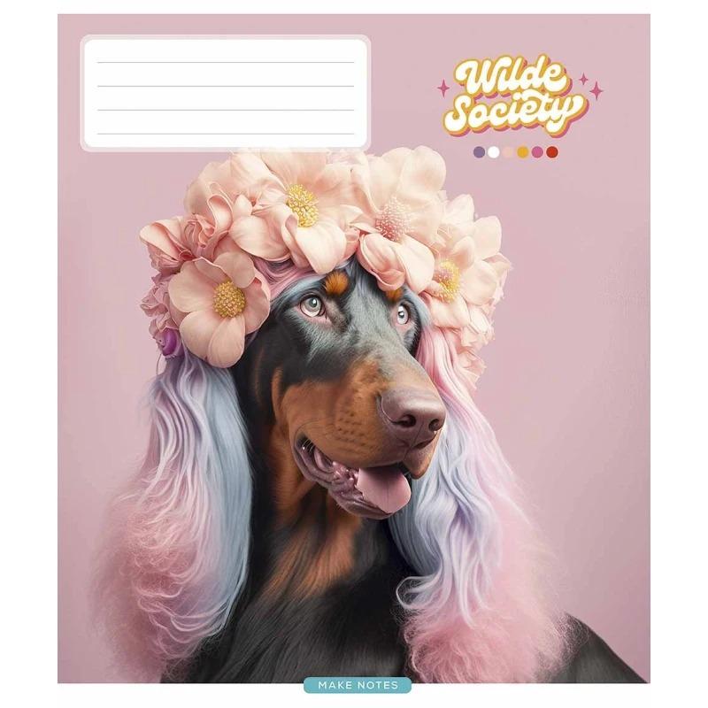 Школьная тетрадь в линейку Школярик р. 36 листов Разноцветный (NB-286-Z-118)