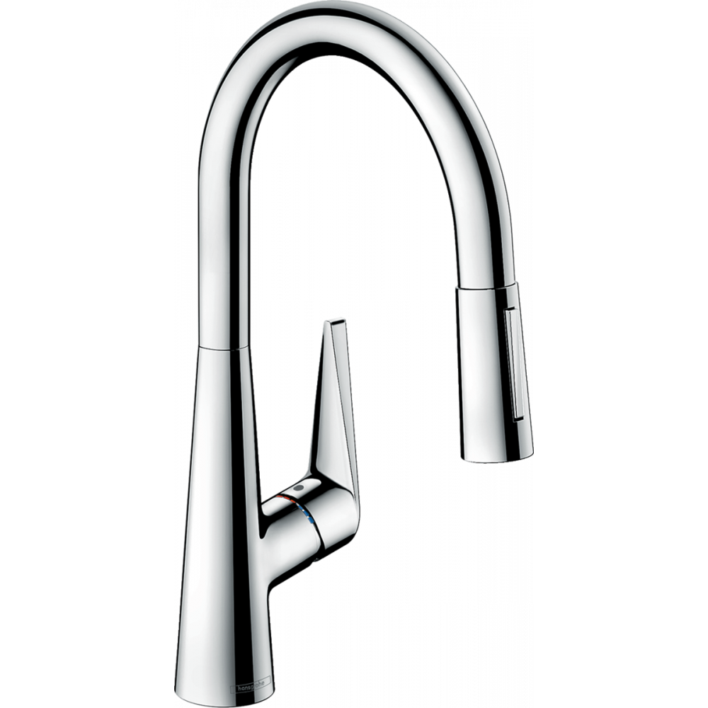 Смеситель для кухни Hansgrohe Talis M51 72813000 с видвижной лейкой Хром (142851)