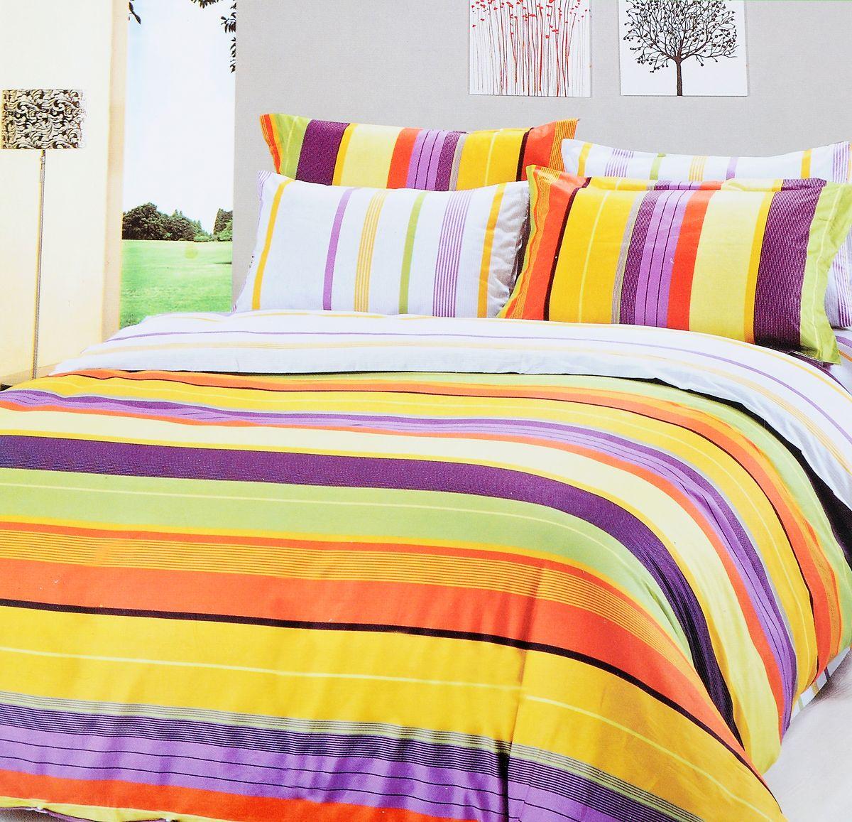 Комплект постільної білизни Le Vele Melen євро 200х220 см Різнокольоровий (lv-016)